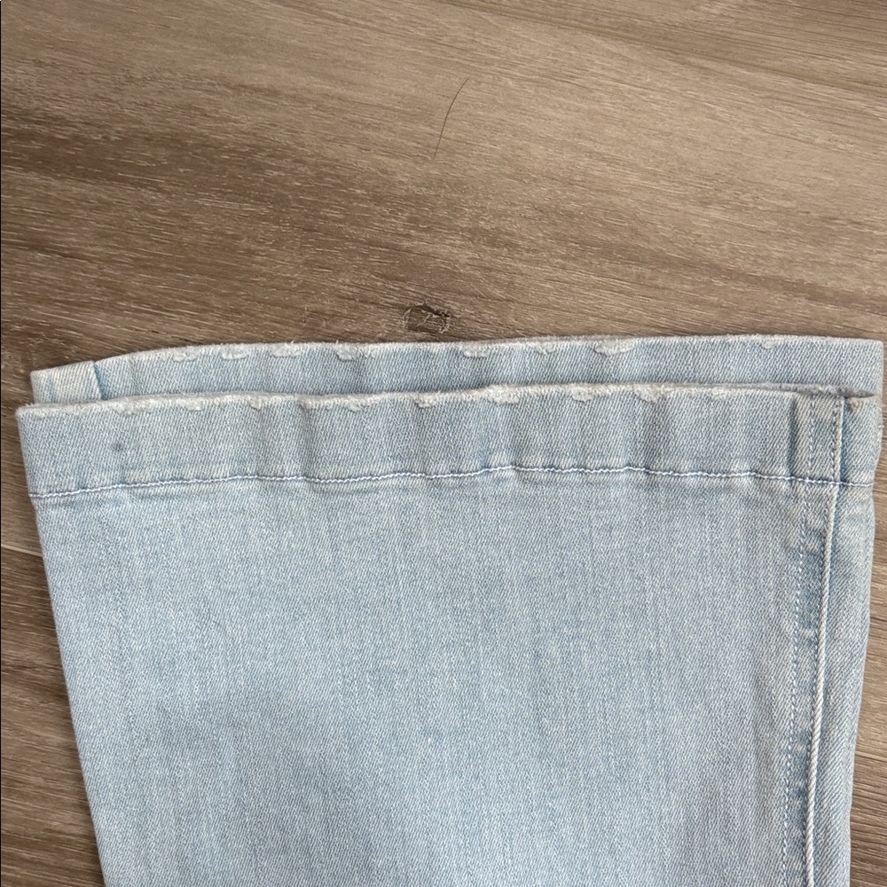 SPANX Flare Retro Light Blue Jeans Leggings - Picture 7 of 7
